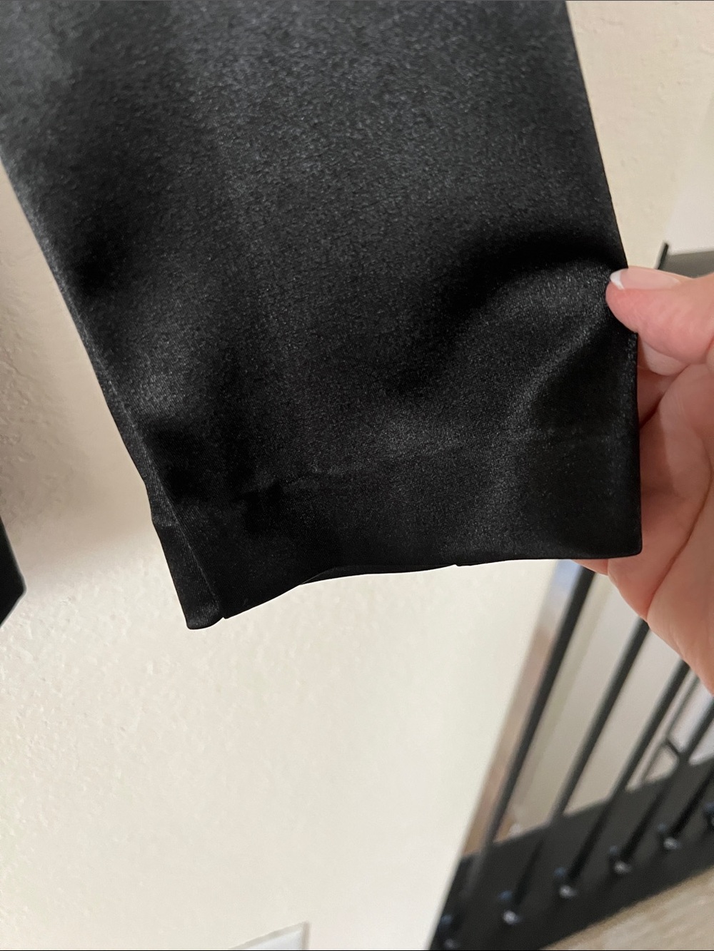 Nordstrom Black Satin Blazer - Women's Tailored Jacket - Picture 5 of 7